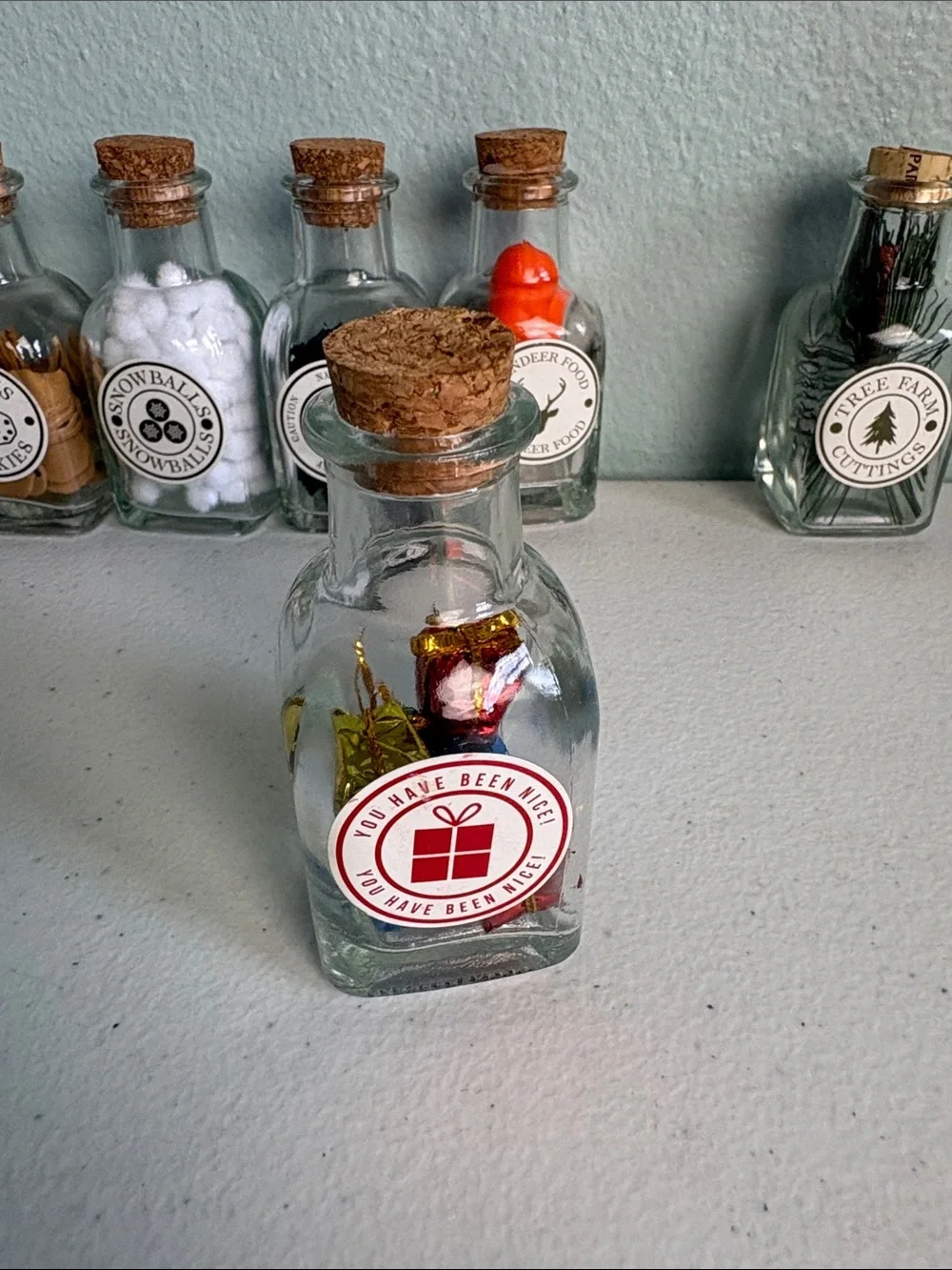 Santa’s Apothecary 6 Miniature Bottles